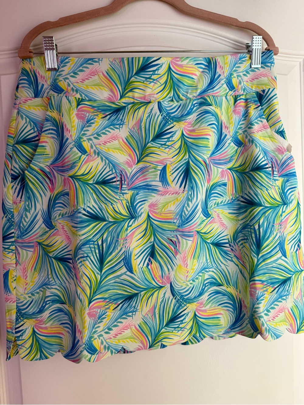 Stella Parker Tropical Print Skirt NET Size Large
